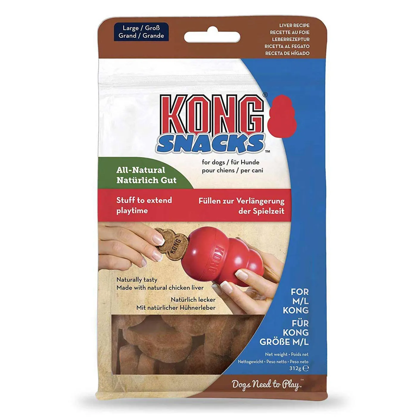 KONG Snacks Puppy - Chicken & Rice