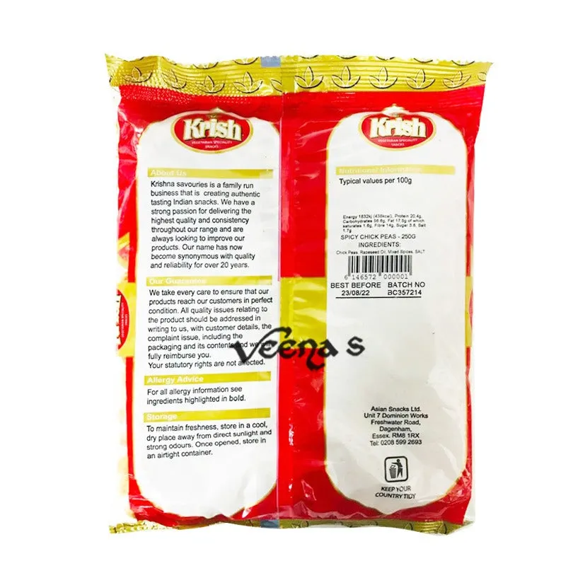 Krish Chick Peas (Spicy) 180g