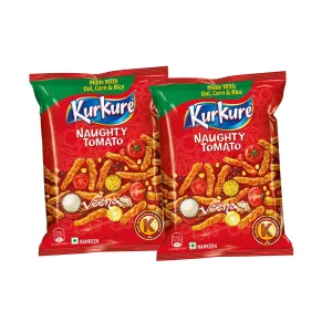 Kurkure Naughty Tomato (Pack of 2) 100g