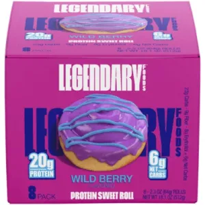 Legendary Foods Protein Sweet Roll 8 Box