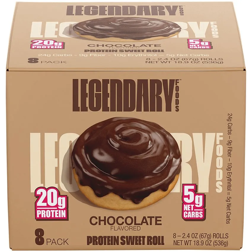 Legendary Foods Protein Sweet Roll 8 Box