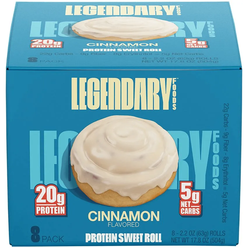 Legendary Foods Protein Sweet Roll 8 Box