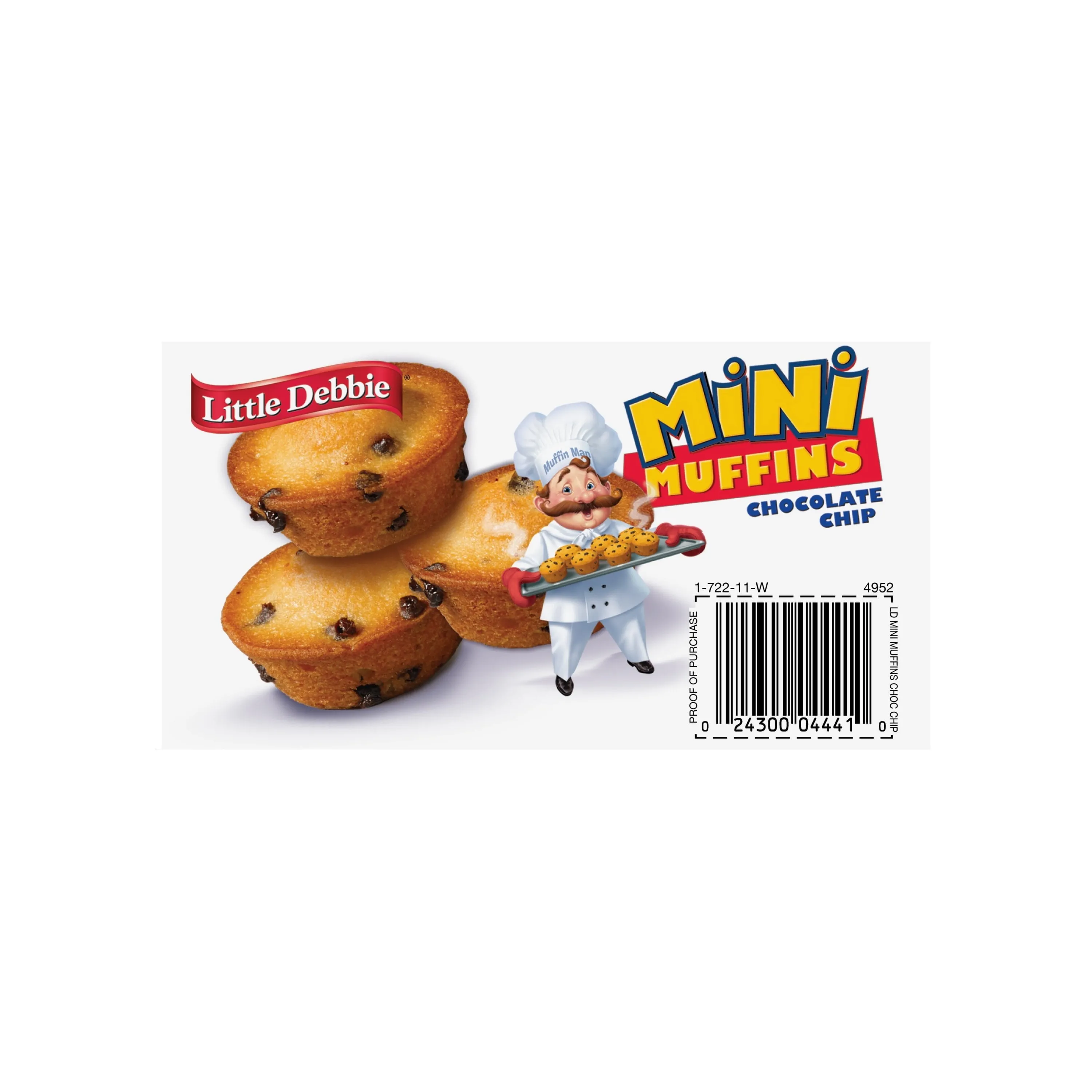 Little Debbie Chocolate Chip Mini Muffins, 8.44 oz