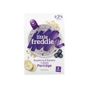 Little Freddie – 7 Grain Porridge with Blueberry and Banana