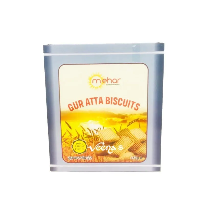 Mehar Gur Atta Biscuits 450g