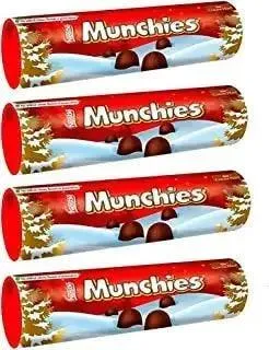 Munchies Milk Chocolate and Caramel Giant Tube 100g