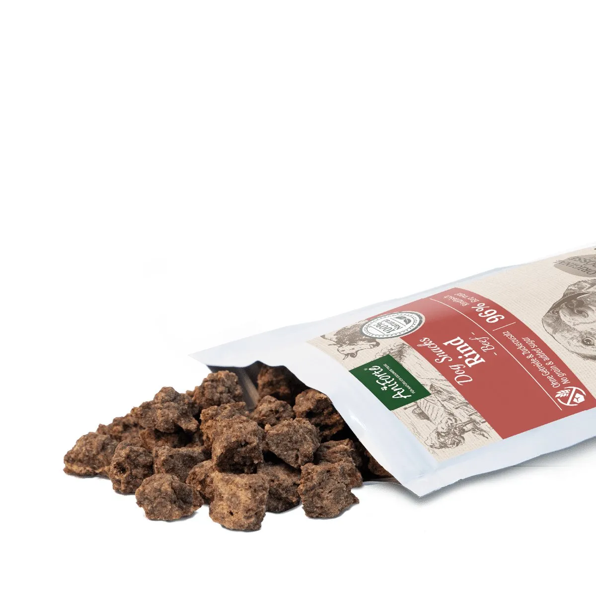 Natural Dog Snacks with Beef - 150g