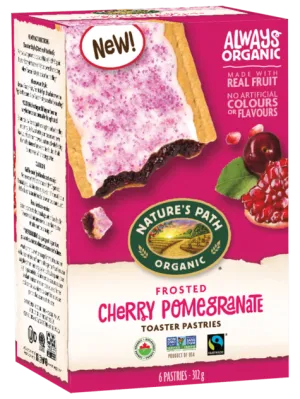 Nature's Path Frosted Cherry Pomegranate Toaster Pastries (312g)