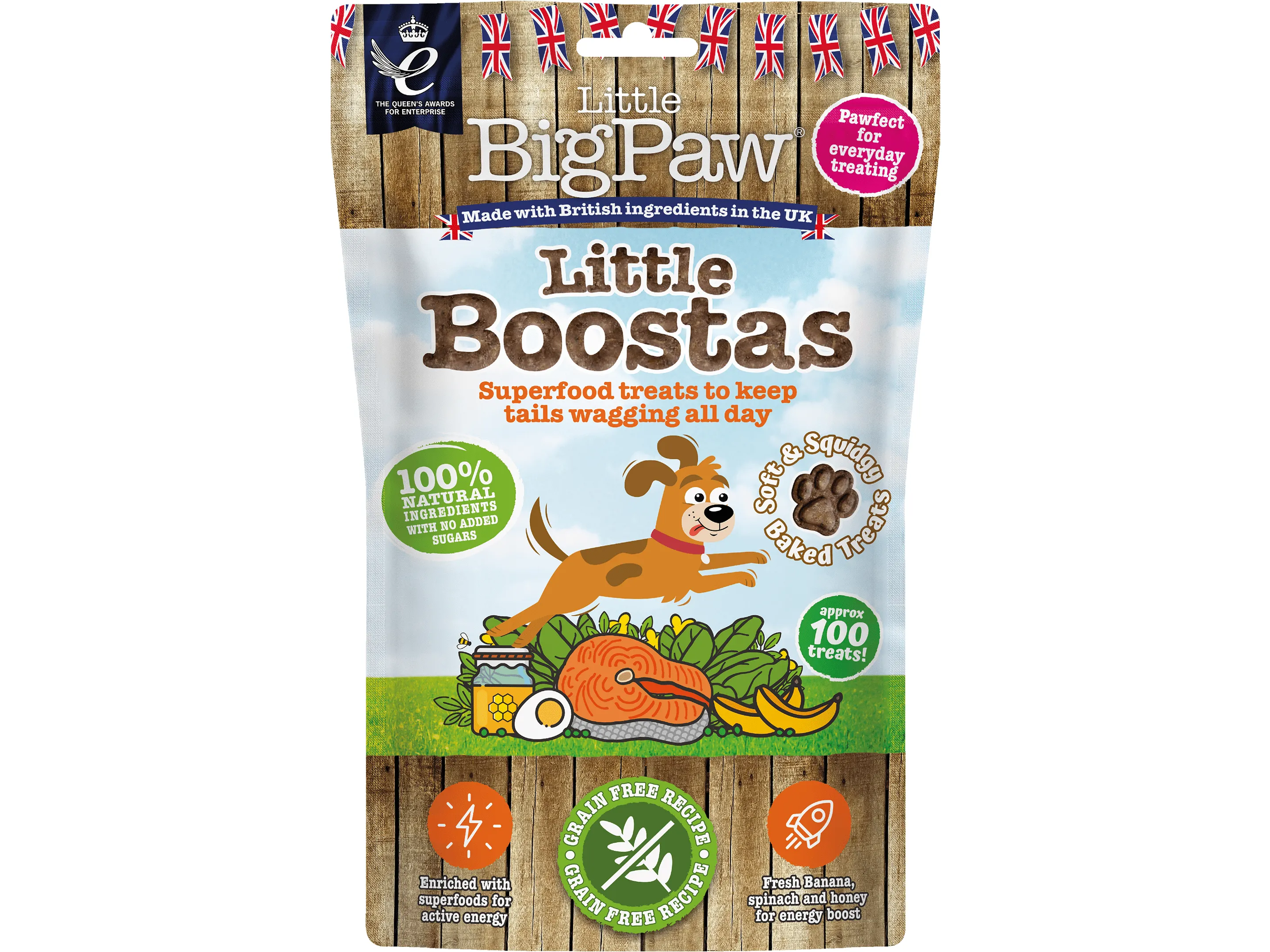 NEW Little Boostas Superfood Treats 90g /Little BigPaw