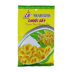 Nhabexims Chuoi Say Vacuum Fried Banana Chips 200g