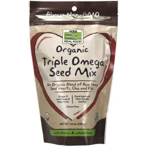 Now Foods Triple Omega Seeds Organic 12 oz.