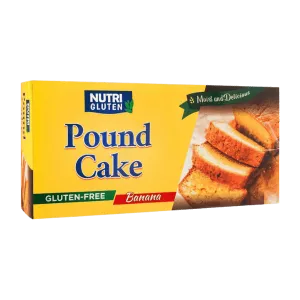 NUTRI GLUTEN FREE POUND CAKE BANANA 200GM