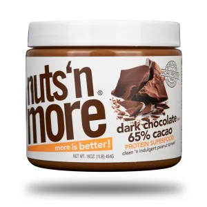 Nuts 'N More Dark Chocolate Peanut Butter 16 Ounces