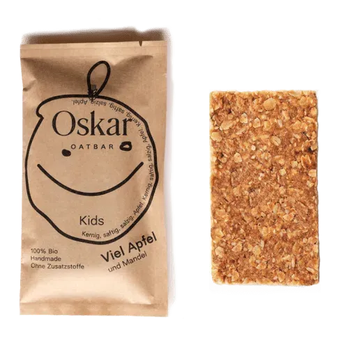 OSKAR Oatbar Nutrition Bar - Kids Apple