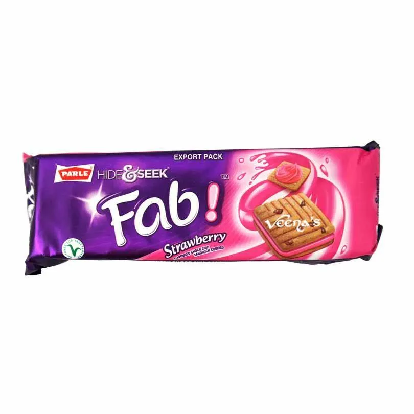 Parle Hide & Seek Fab Stawberry 112gm