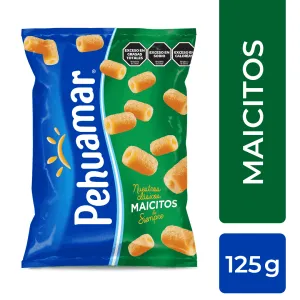 Pehuamar Maicitos Corn Chips Cheese Flavor 125g