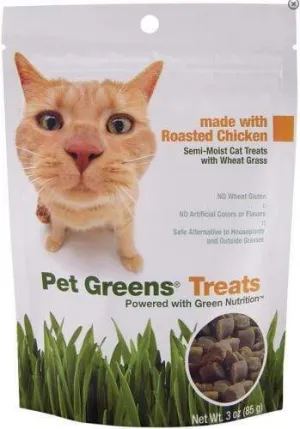 Pet Greens Semi Moist Roasted Chicken Cat Treats