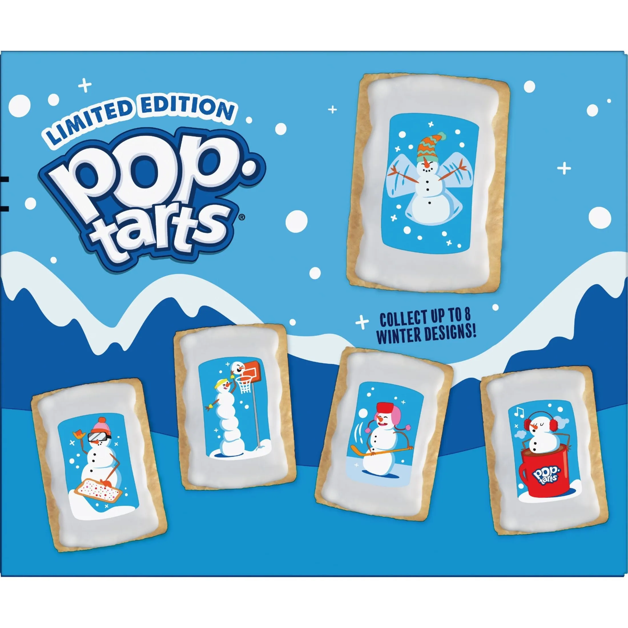 Pop-Tarts Frosted Sugar Cookie Instant Breakfast Toaster Pastries, Shelf-Stable, Ready-to-Eat, 27 oz, 16 Count Box