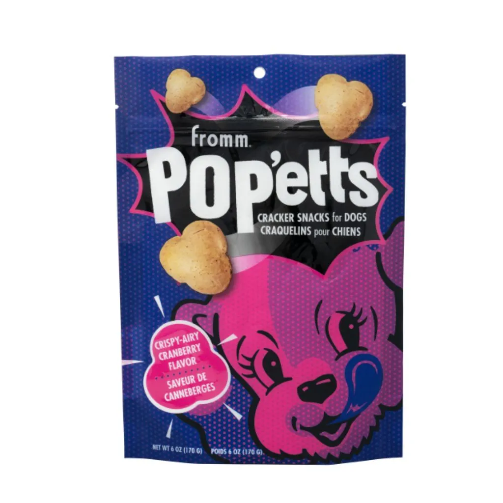 Pop'etts Crispy Airy Cranberry Cracker