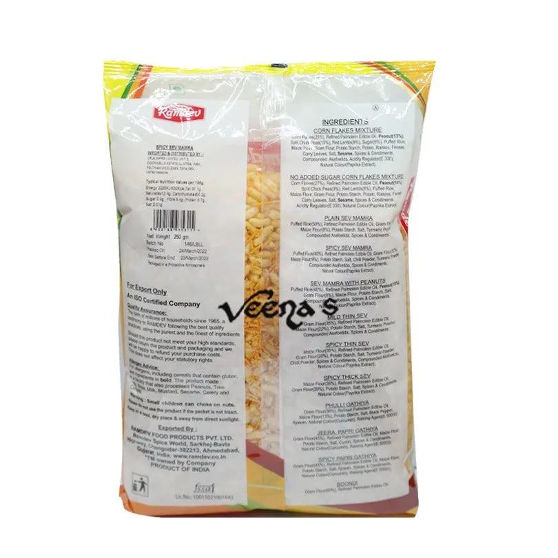 Ramdev Snacks Spicy Sev Mamra 300g