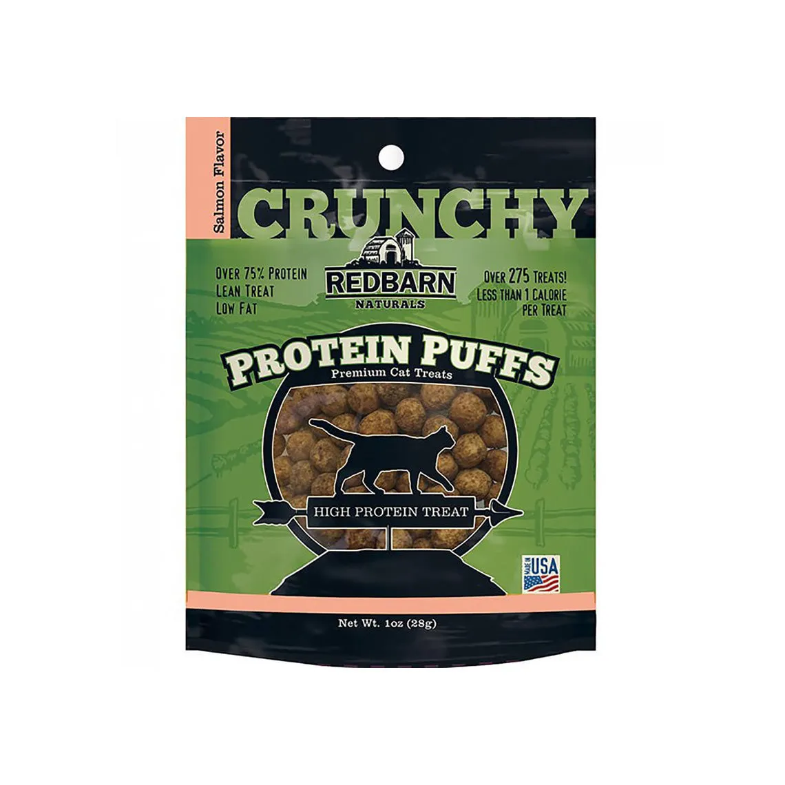 Redbarn Protein Puffs Grain-Free Crispy Treats for Cats