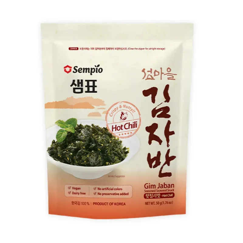 SEMPIO Crispy Seaweed Snack Hot Chilli