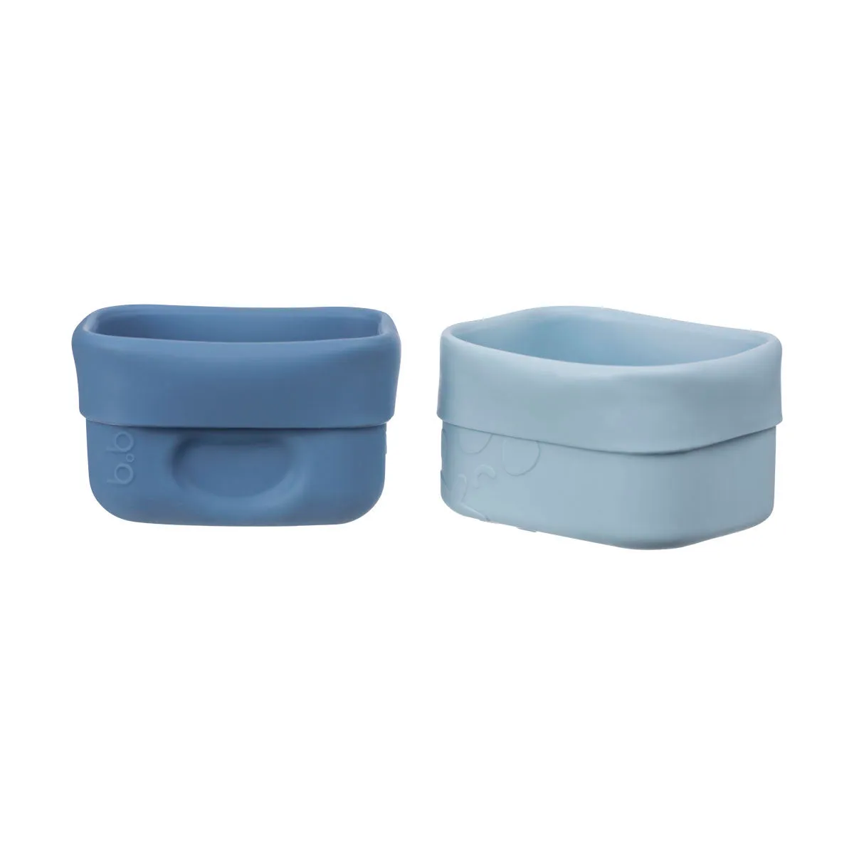 Silicone snack cups - ocean