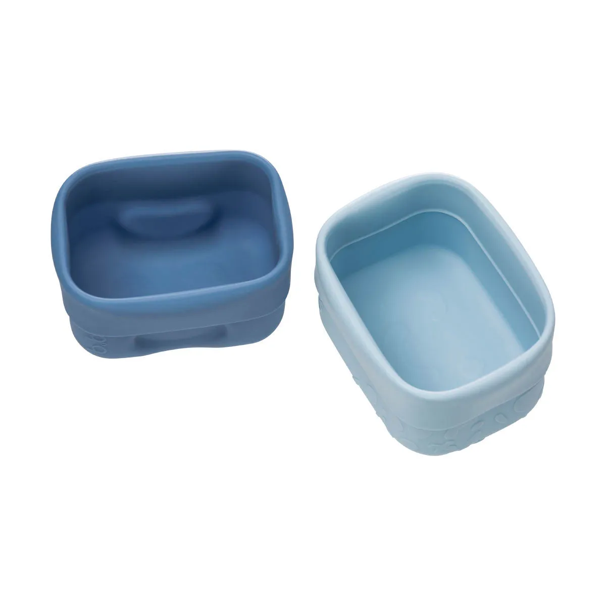 Silicone snack cups - ocean