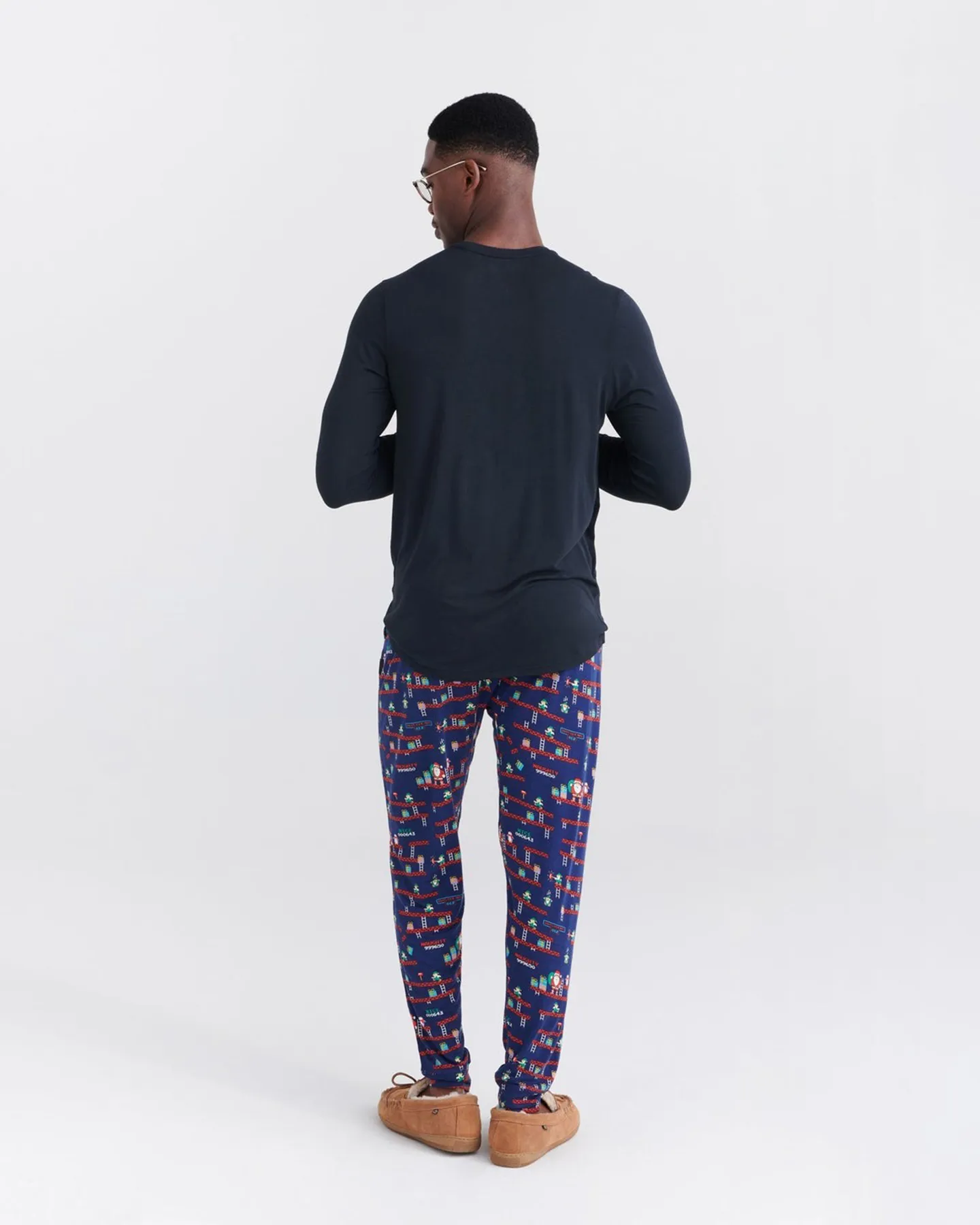 SNOOZE PANT - SANTA'S WORKSHOP NAVY