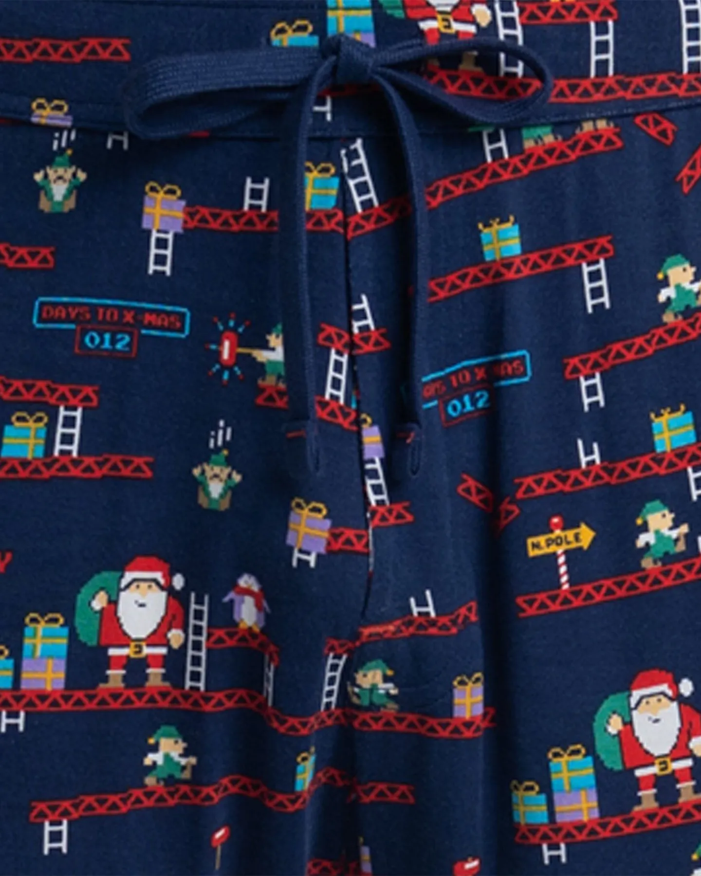 SNOOZE PANT - SANTA'S WORKSHOP NAVY