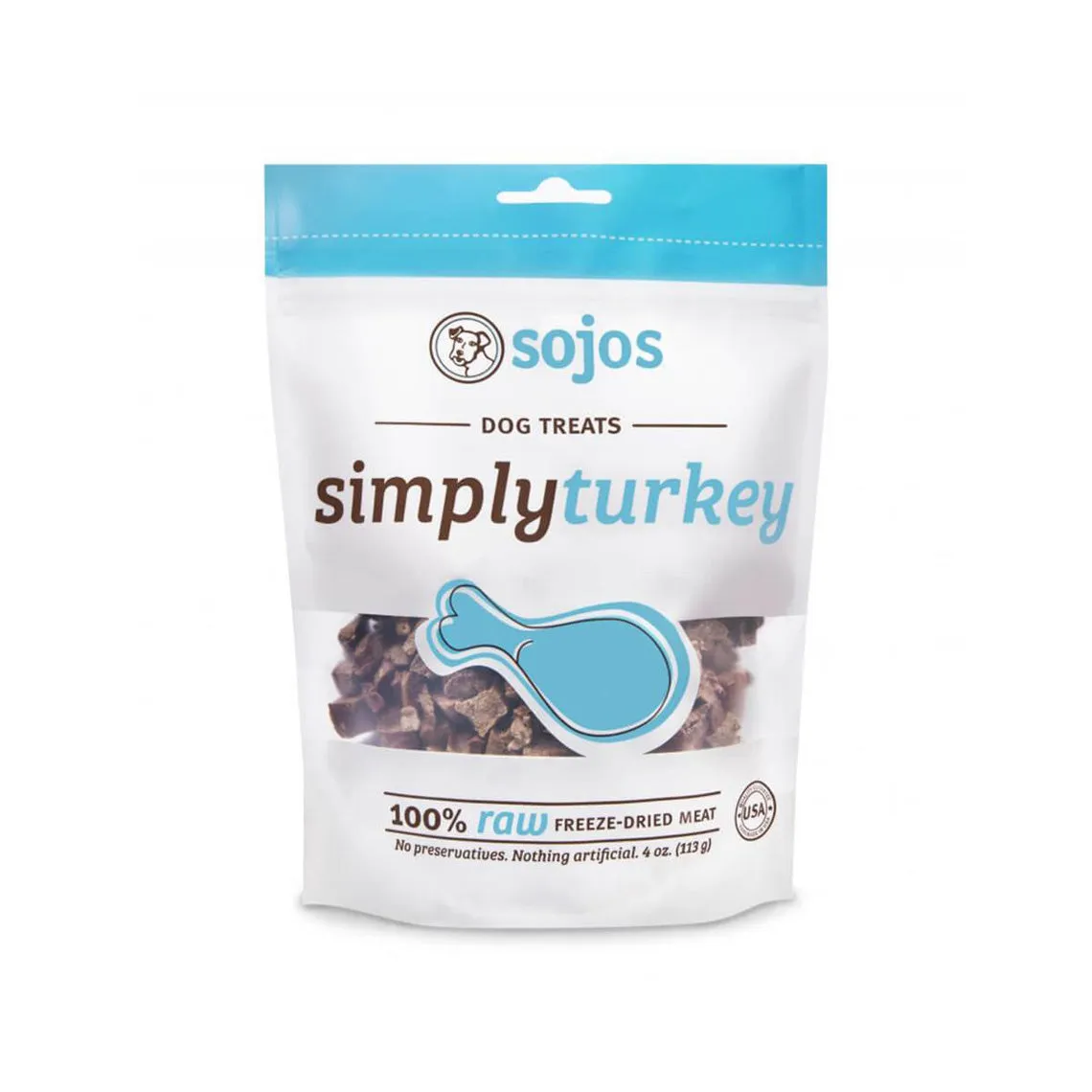 Sojos Simply Meat Freeze-Dried Raw Dog Treats