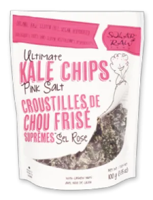 Solar Raw Ultimate Kale Chips - Pink Salt (100g)