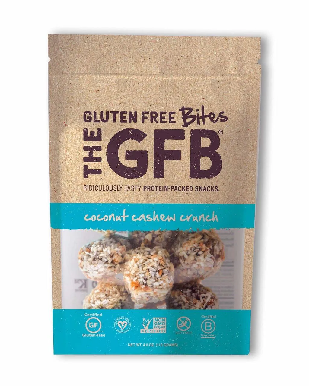 The GFB Gluten Free Bites - Coconut Cashew (113g)