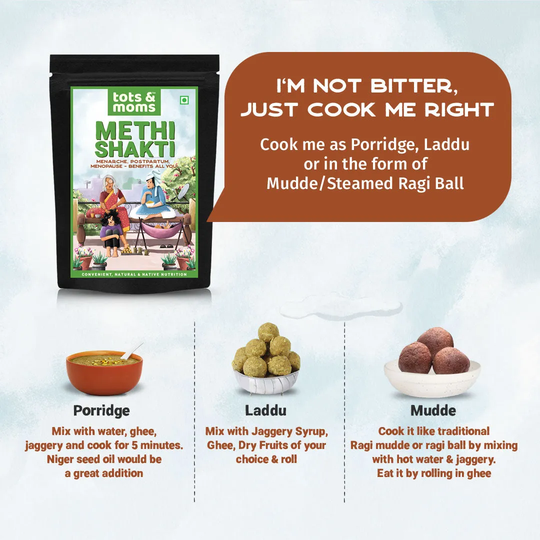 Tots & Moms Methi Shakti Powder 250g