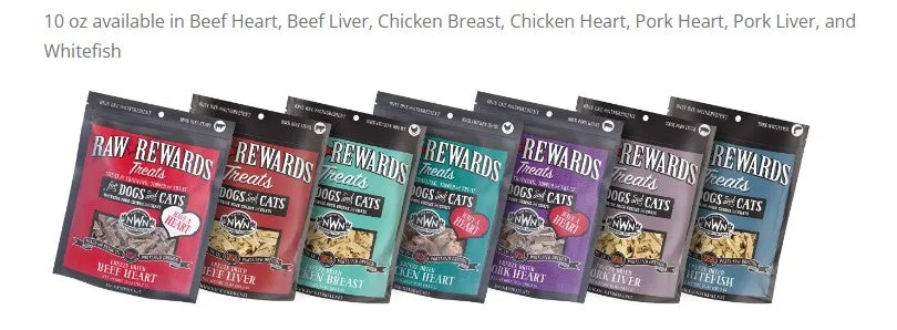 Treats by Raw Rewards NWN Treat 14  proteins Freeze Dried