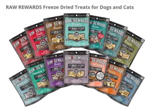 Treats by Raw Rewards NWN Treat 14  proteins Freeze Dried