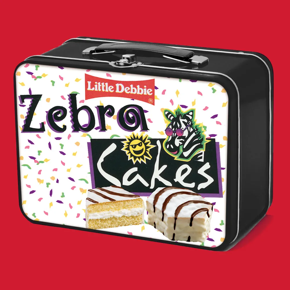 Vintage Zebra® Cakes Lunchbox