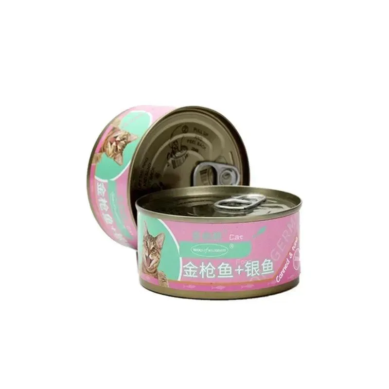 Wet Pet Cat Snack 6-Pack 170g Staple Food Cans