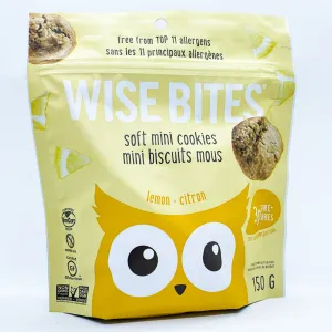 Wise Bites Soft Mini Cookies - Lemon (150g)