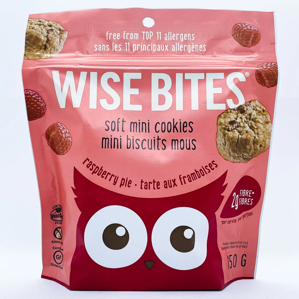 Wise Bites Soft Mini Cookies - Raspberry Pie (150g)