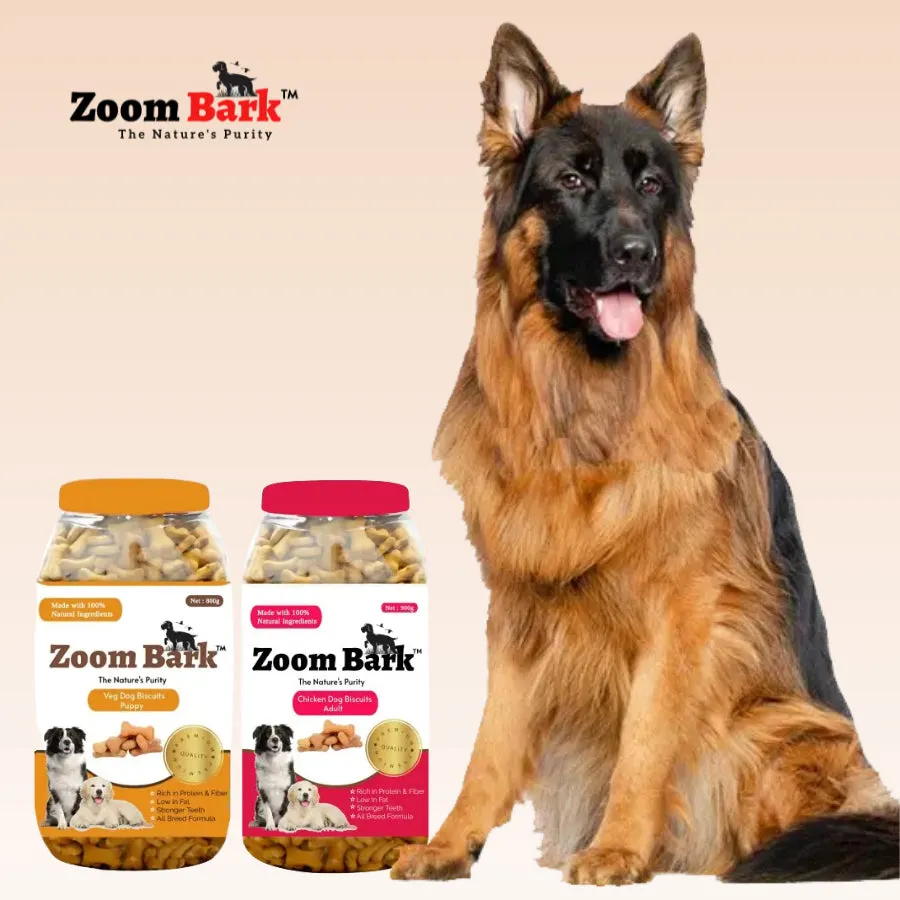 Zoom Bark Chicken & Veg Dog Biscuits